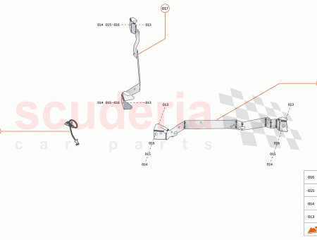 Photo of BRACKET DAYTIME RUNNING LIGHT FRONT RH…