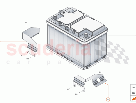 Photo of CLAMP BATTERY SIDE LH…