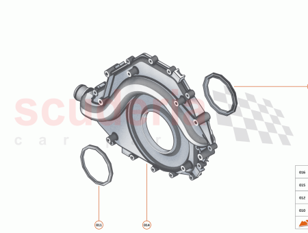 Photo of FRONT COVER ENGINE INC PERIMETER SEAL NOT INC…