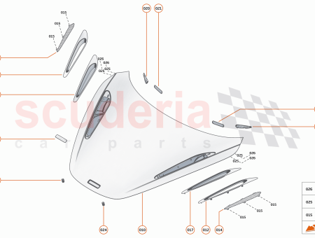 Photo of BADGE MCLAREN FRONT CHROME…