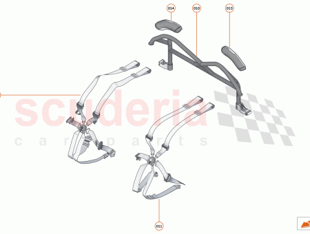 Photo of ASSY HARNESS BAR FOAM RH US…