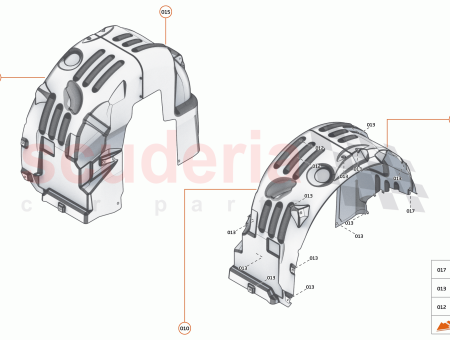 Photo of WHEEL ARCH LINER RR LH…