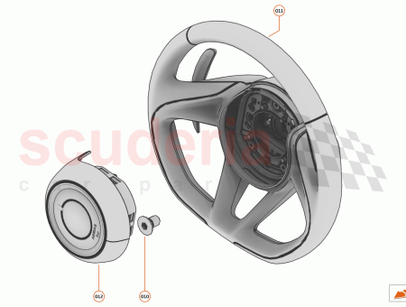 Photo of STEERING WHEEL RIM ALU PEDAL…