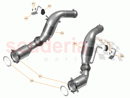 Photo of Hanger Bracket Link Pipe Exhaust LH…