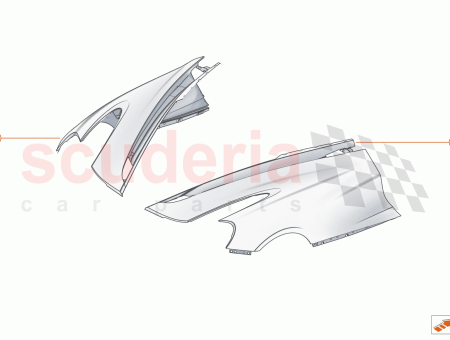 Photo of ASSY FENDER REAR UPPER RH MSO DEFINED…