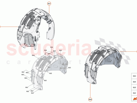 Photo of WHEELARCH LINER FRONT FRONT LH…