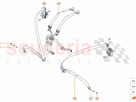 Photo of 6PT HARNESS BAR MOUNT LARGE KARABINER…