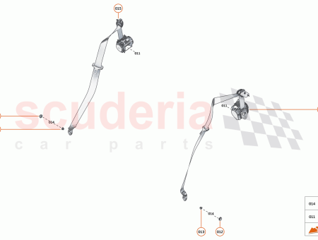Photo of SEATBELT REEL RHD DRIVER…