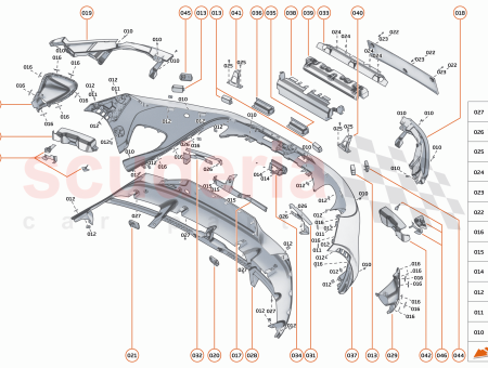 Photo of ASSY REAR BUMPER UPPER PDC CAMERA…