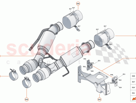 Photo of CLAMP SPHERICAL JOINT EXHAUST MUFFLER…