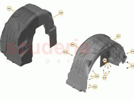 Photo of WHEEL ARCH LINER RR LH…