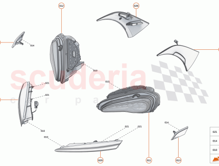 Photo of HEADLAMP RH RHD…