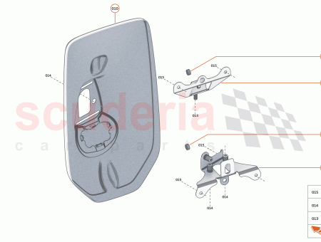 Photo of BRACKET IRIS UPPER RHD…