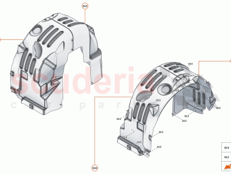 Photo of WHEELARCH LINER REAR REAR RH…