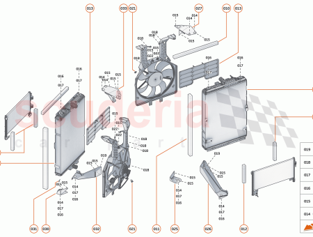 Photo of BRKT MNTG RAD LWR FORE LH…