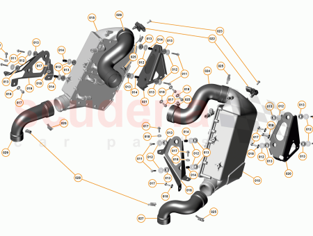 Photo of Bracket Water Charge Air Cooler Rear RH…