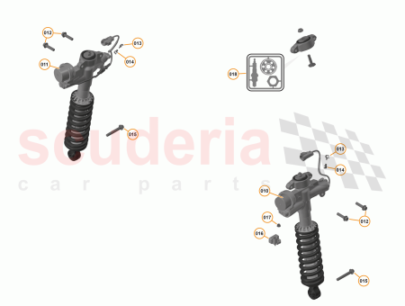 Photo of Suspension Unit Rear LH GT…