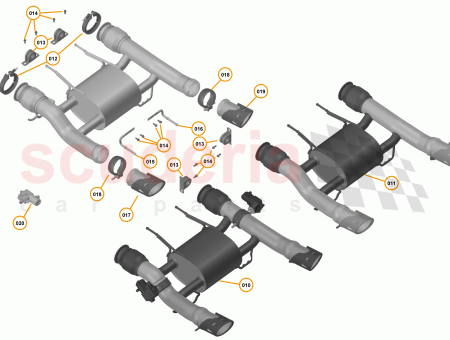 Photo of BRACKET LH RR MUFFLER…