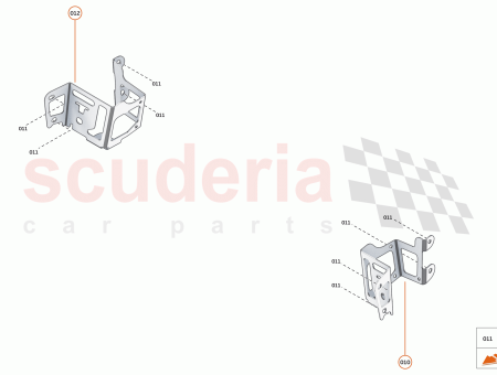 Photo of BRACKET SEAT BELT LH…