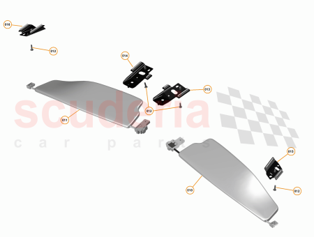 Photo of Bracket Sunvisor Mounting Assembly LH…