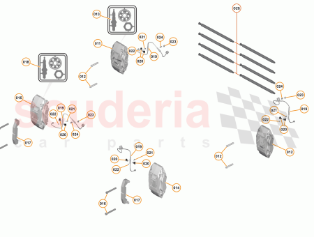 Photo of PIN KIT BRAKE PAD RETENTION…