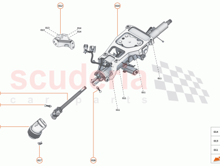 Photo of STEERING COLUMN UPPER ELECTRIC LHD…