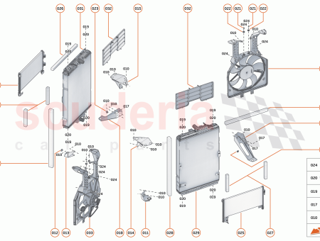 Photo of FAN ASSEMBLY HIGH TEMPERATURE RADIATOR…