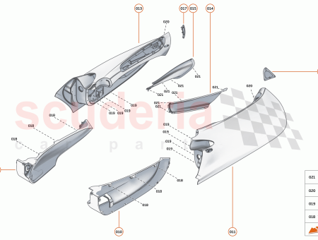 Photo of ASSY DOOR DUCT REMOVABLE PNL RH…