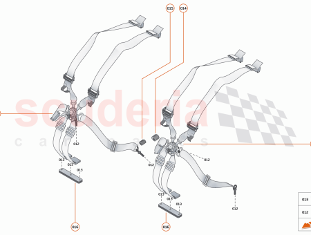 Photo of ASSY PASSENGER HARNESS 6 POINT…