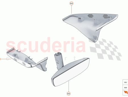 Photo of ASSY EC MIRROR TRIM HOUSING RH…