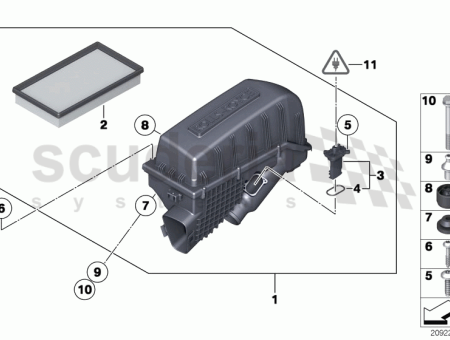 Photo of Intake silencer right 13 71…
