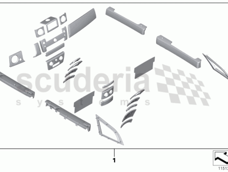 Photo of Wood kit complete interior crossbanded 51 41…