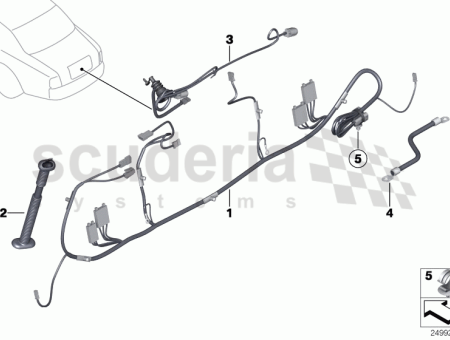 Photo of Harness trunk lid 61 12…