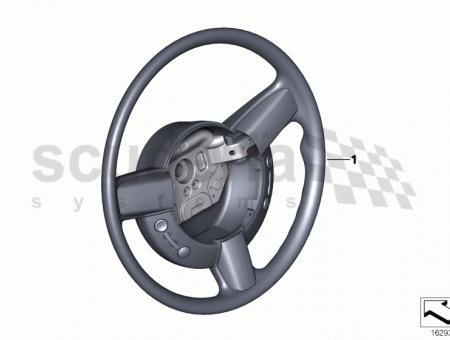 Photo of Leather steering wheel thick 32 30…