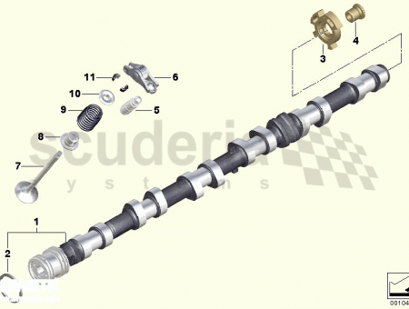 Photo of Outlet camshaft 11 31…