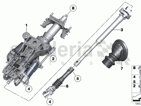Photo of Steering wheel column adjustment electr 32 30…