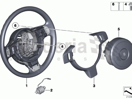 Photo of Steering wheel leather ACC 32 30…