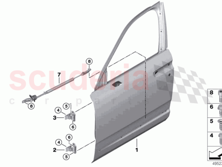 Photo of Door brake front left…