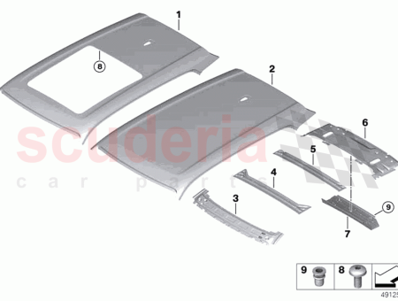 Photo of Rear window frame…