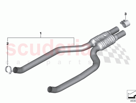 Photo of Front silencer left…