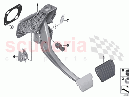 Photo of Complete pedal assembly…