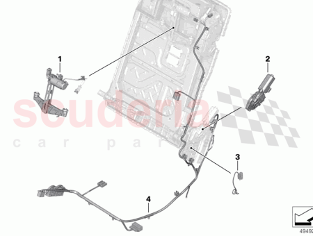 Photo of Drive backrest angle adjustment right 52 20…