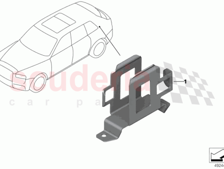 Photo of Control unit holder starlight headliner…