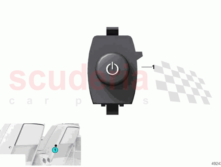 Photo of Rear Seat Entertainment switch…
