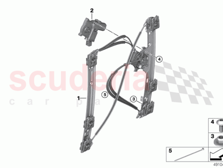 Photo of Window lifter without motor rear right…