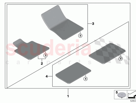 Photo of Hook loop element with bayonet fastener…