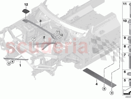 Photo of V strut left…