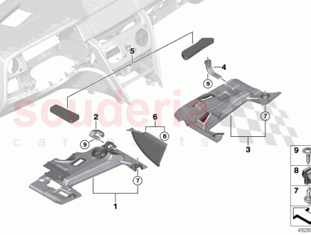 Photo of Trim panel foot controls…