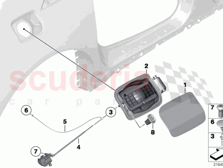 Photo of Fill in flap primed…