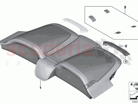 Photo of Trim tonneau cover left 54 34…